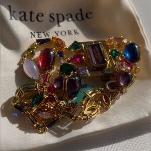 Kate Spade Multicolor Gemstone Bracelet